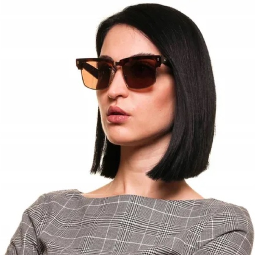 CELINE
Acetate Mineral Unisex Sunglasses CL40054U Blue/Brown